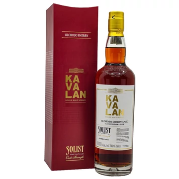 Kavalan Sherry Cask whisky (0,7L / 54%)