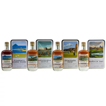 Arran Explorers' Series whisky Négyes szett (4*0,7 L / 49,2%)