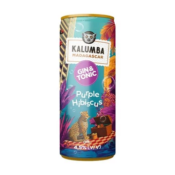 Kalumba Purple Hibiscus Gin&Tonic RTD DRS (0,25L / 4,5%)