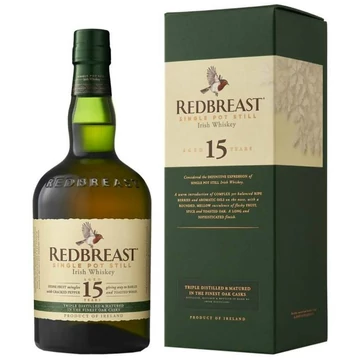 Redbreast 15 éves whiskey DRS (0,7L / 46%)