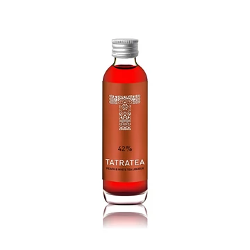 Tatratea Őszibarack ízű mini tealikőr 42% (0,04L / 42%)