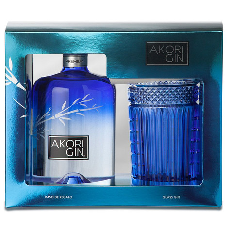 Akori gin díszdobozban 1 pohárral DRS (0,7L / 42%)