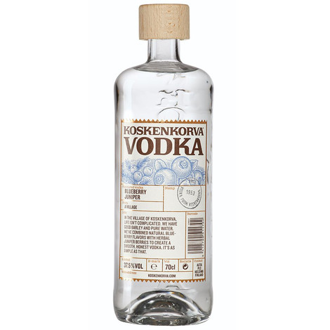 Koskenkorva Blueberry Juniper vodka DRS (0,7L / 37,5%)