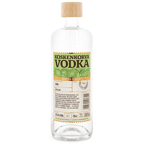 Koskenkorva Lime vodka DRS (0,7L / 37,5%)