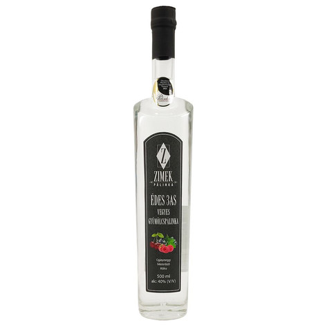 Zimek Édes 3as vegyes (cigánym., feketerib., málna) pálinka DRS (0,5L / 40%)