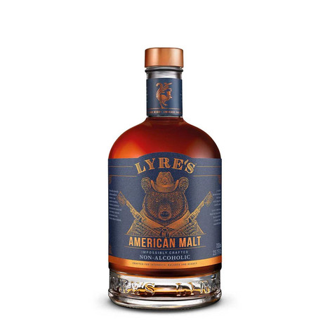 Lyre's American Malt alkoholmentes Whisky jellegű ital DRS (0,7L / 0,0%)