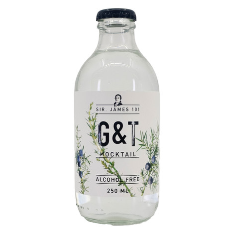 Sir James 101 Gin&Tonic jellegű alkoholmentes cocktail DRS (0,25L / 0,0%)