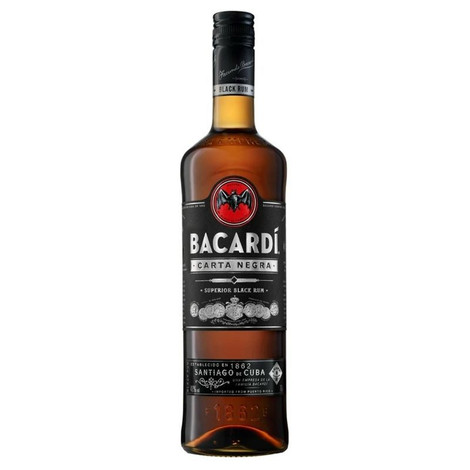Bacardí Carta Negra rum DRS (1L / 37,5%)