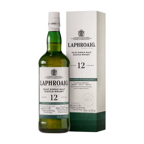 Laphroaig 12 éves whisky DRS (0,7L / 46%)
