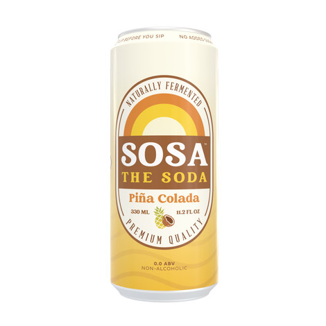 Sosa the Soda Pina Colada Water Kefir DRS (0,33L)