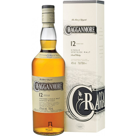 Cragganmore 12 éves whisky DRS (0,7L / 40%)