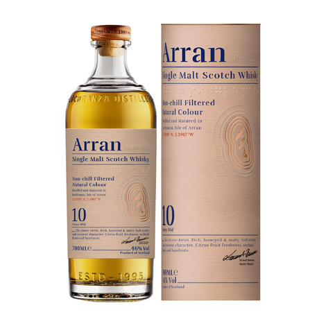 Arran 10 éves whisky DRS (0,7L / 46%)