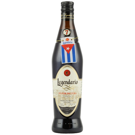 Legendario Elixir de Cuba 7 éves rum DRS (0,7L / 34%)