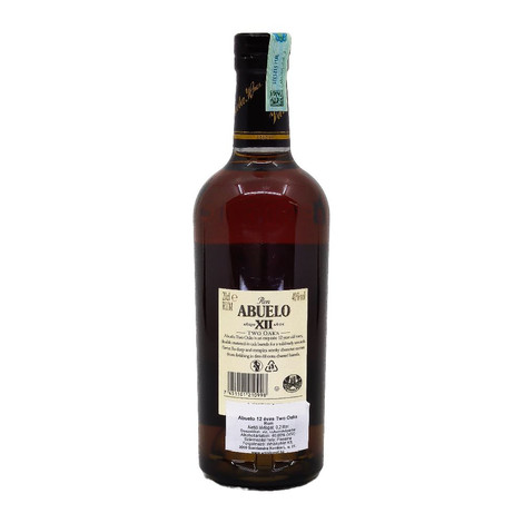 Abuelo 12 éves Two Oaks DRS rum (0,2L / 40%) Abuelo 12 éves Two Oaks DRS rum (0,2L / 40%)
