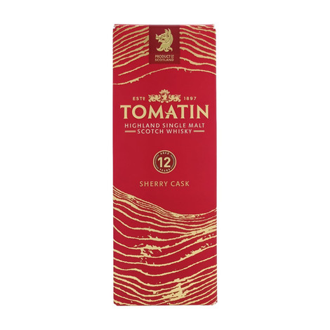 Tomatin 12 éves Sherry Cask whisky DRS (0,7L / 40%) Tomatin 12 éves Sherry Cask whisky DRS (0,7L / 40%)