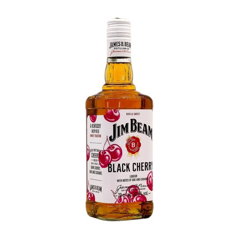 Jim Beam Black Cherry whiskeylikőr DRS (0,7L / 32,5%) Jim Beam Black Cherry whiskeylikőr DRS (0,7L / 32,5%)