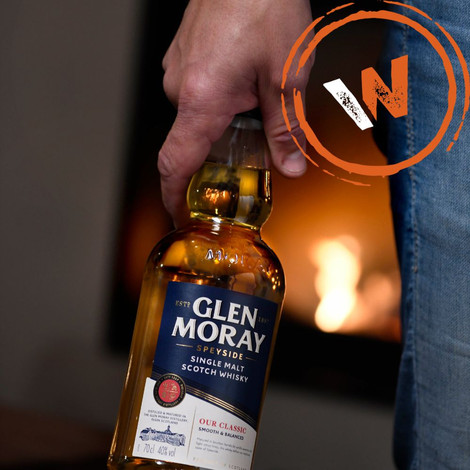 Glen Moray Peated whisky DRS (0,7L / 40%) Glen Moray Peated whisky DRS (0,7L / 40%)