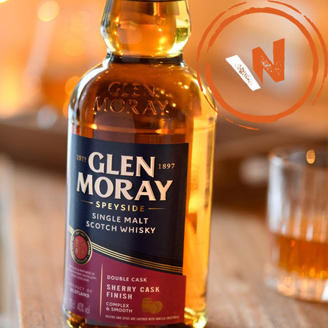 Glen Moray Sherry Cask Finish whisky DRS (0,7L / 40%) Glen Moray Sherry Cask Finish whisky DRS (0,7L / 40%)