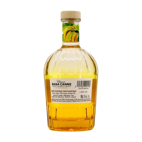 Clement Bana Canne likőr DRS (0,7L / 25%) Clement Bana Canne likőr DRS (0,7L / 25%)