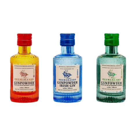 Drumshanbo Gunpowder Expressions gin minipack (0,15L / 43%) Drumshanbo Gunpowder Expressions gin minipack (0,15L / 43%)