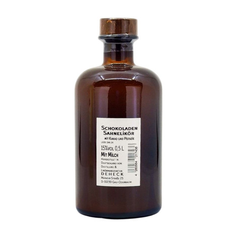 Dubai csokoládé és pisztácia ízű krémlikőr (0,5L / 15%)