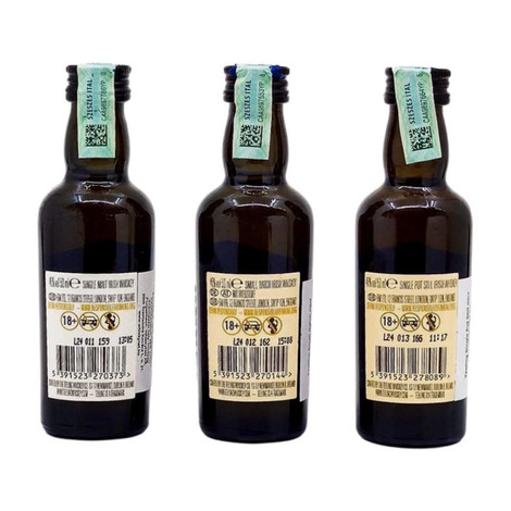Teeling Dublin Born Trinity mini whiskey pack (0,15 L / 46%) Teeling Dublin Born Trinity mini whiskey pack (0,15 L / 46%)