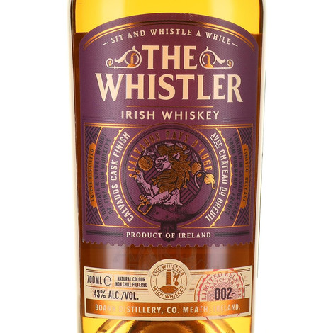 The Whistler Calvados Cask blended whiskey díszdobozban (0,7L / 43%) The Whistler Calvados Cask blended whiskey díszdobozban (0,7L / 43%)