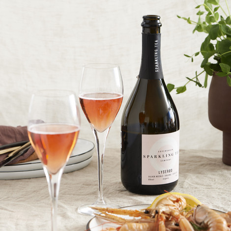 Copenhagen Sparkling Tea Lyserod Rosé alkoholmentes pezsgős ital DRS (0,75L)