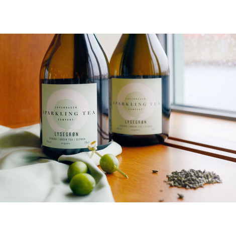 Copenhagen Sparkling Tea Lysegron alkoholmentes pezsgős ital (0,75L)
