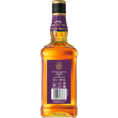 Jack Daniel's Blackberry whiskeylikőr DRS (0,7L / 35%) Jack Daniel's Blackberry whiskeylikőr DRS (0,7L / 35%)