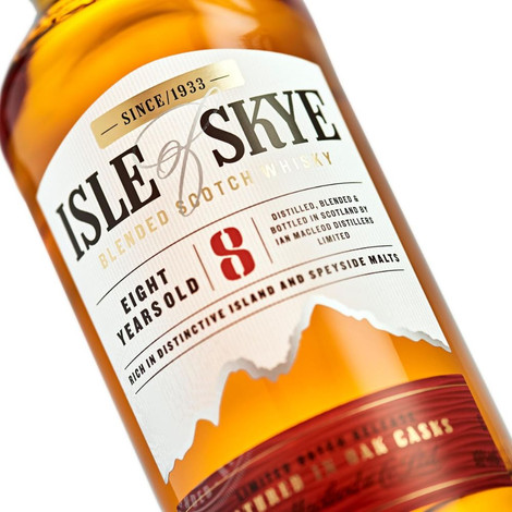 Isle of Skye 8 éves whisky DRS (0,7L / 40%)