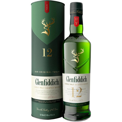 Glenfiddich 12 éves whisky DRS (0,7L / 40%) Glenfiddich 12 éves whisky DRS (0,7L / 40%)