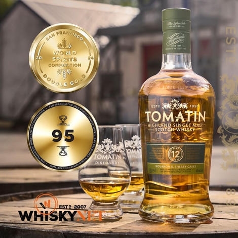 Tomatin 12 éves whisky DRS (0,7L / 43%)