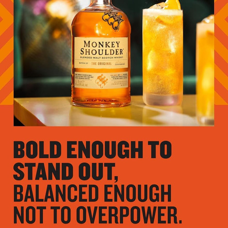 Monkey Shoulder whisky DRS (0,7L / 40%) Monkey Shoulder whisky DRS (0,7L / 40%)