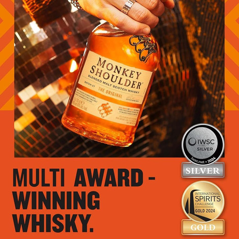 Monkey Shoulder whisky DRS (0,7L / 40%) Monkey Shoulder whisky DRS (0,7L / 40%)