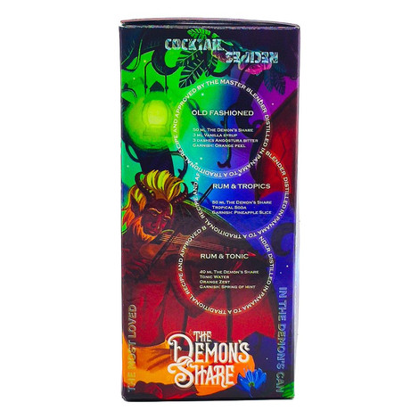 The Demons Share 6 éves rum ajándékcsomag két alumínium pohárral DRS (0,7L / 40%) The Demons Share 6 éves rum ajándékcsomag két alumínium pohárral DRS (0,7L / 40%)
