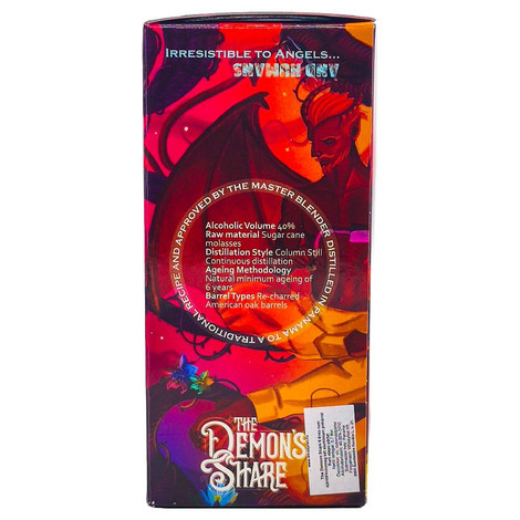 The Demons Share 6 éves rum ajándékcsomag két alumínium pohárral DRS (0,7L / 40%) The Demons Share 6 éves rum ajándékcsomag két alumínium pohárral DRS (0,7L / 40%)