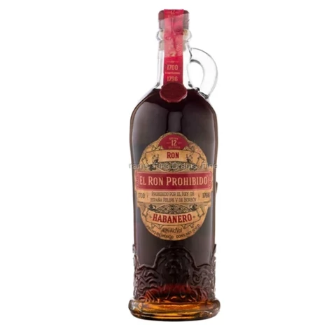 EL RON PROHIBIDO HABANERO 12 YEARS RUM [40%|0.7L]