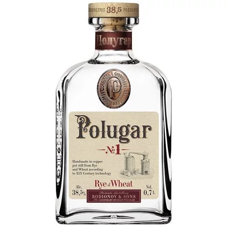 POLUGAR N.1 - RYE & WHEAT VODKA [38.5%|0.7L]