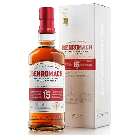 BENROMACH 15 ÉVES [43%|0.7L]