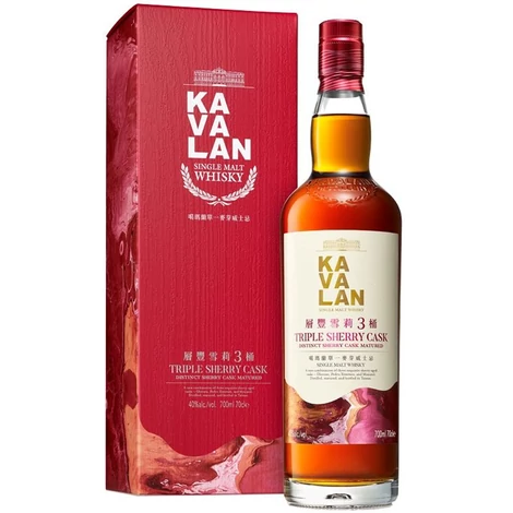 KAVALAN TRIPLE SHERRY CASK [40%|0.7L]