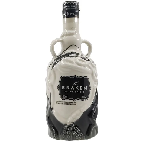 KRAKEN BLACK SPICED RUM. KERÁMIA DEKANTERBEN [40%|0.7L]