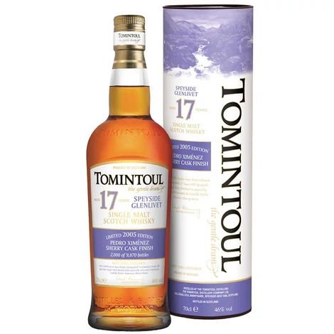 TOMINTOUL 2005 17 ÉVES PX SHERRY FINISH [46%|0.7L]