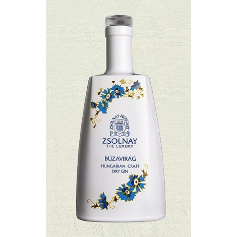 BÚZAVIRÁG GIN ZSOLNAY THE LUXURY [40%|0.7L]