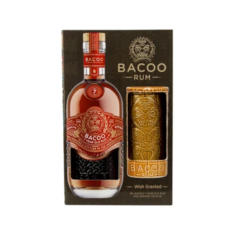 BACOO 7 ÉVES RUM (DD TIKI KORSÓVAL) [40%|0.7L]