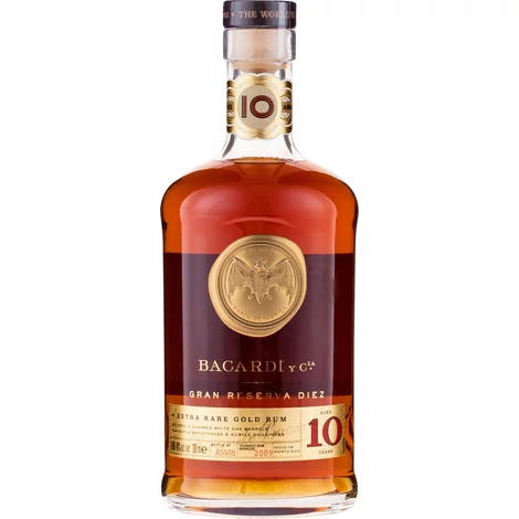 BACARDI 10 YEARS GRAN RESERVA DIEZ RUM [40%|0.7L]