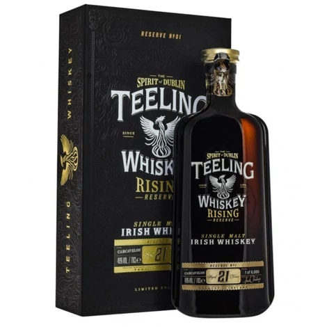 Teeling 21 éves Rising Reserve No. 2. Marsala Cask whiskey (0,7L / 46%)