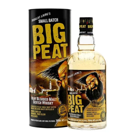 Big Peat whisky DD DRS (0,7L / 46%)