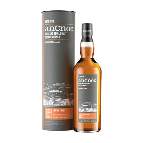 anCnoc Peated Sherry whisky DRS (0,7L / 40%)