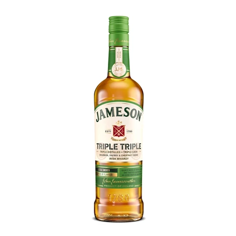 Jameson Triple Triple whiskey DRS (0,7L / 40%)